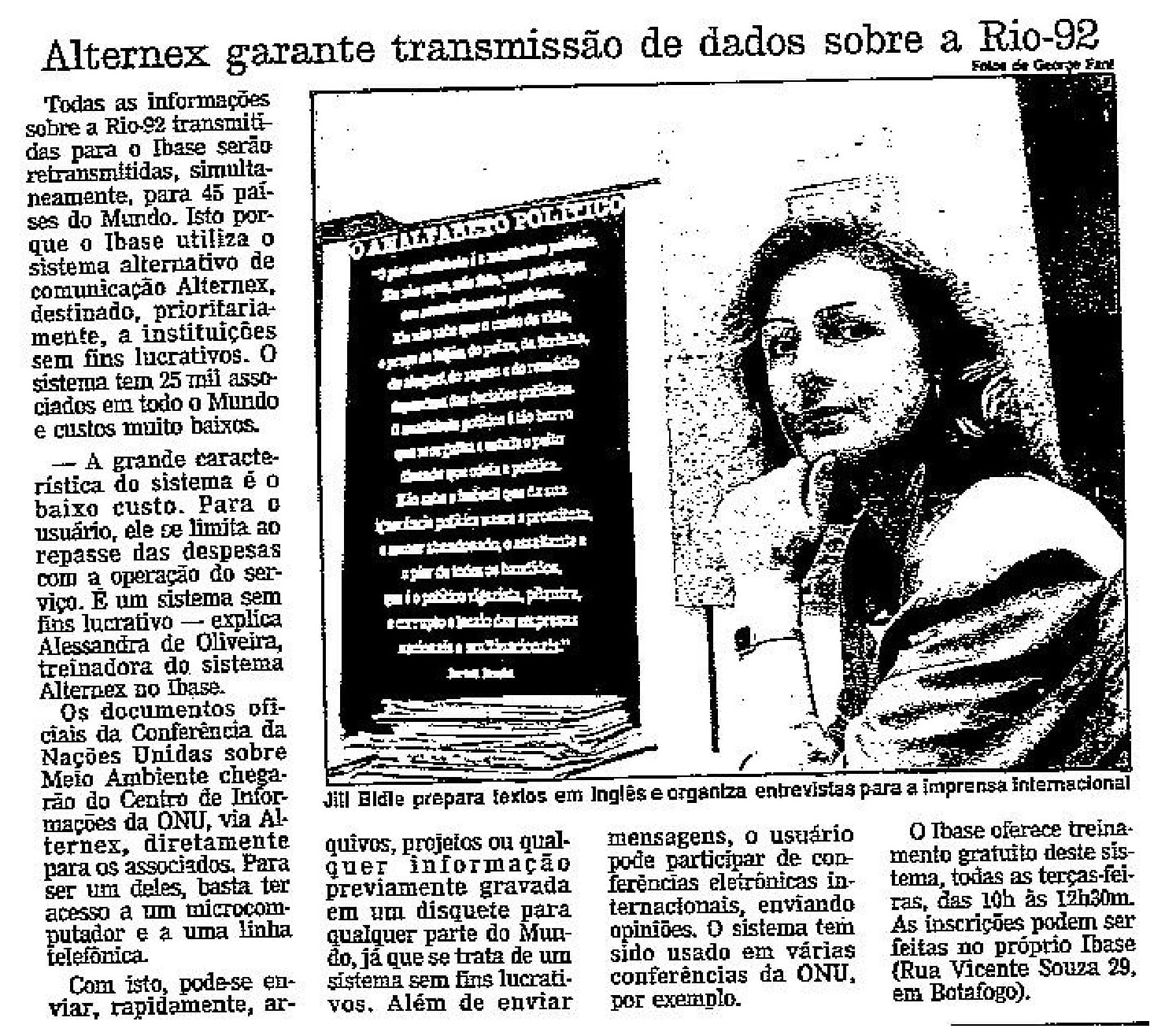 Jornal O Globo - 28 de Julho de 1991, Matutina, Jornais de Bairro.
